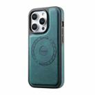 For iPhone 12 Pro Max Denior A13 Skin Feel MagSafe Phone Case(Blue) - 3