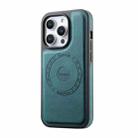 For iPhone 14 / 13 Denior A13 Skin Feel MagSafe Phone Case(Blue) - 3