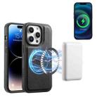 For iPhone 14 Pro Max Denior A13 Skin Feel MagSafe Phone Case(Black) - 1