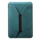 Denior V11 VV MagSafe Magnetic Phone PU Card Sleeve(Blue) - 3