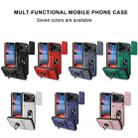 For iPhone 17 Pro Max Sliding Camshield TPU+PC Phone Case with Card Slot(Rose Gold) - 2