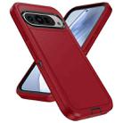 For Google Pixel 9 Pro Life Waterproof Rugged PC + Silicone Phone Case(Red + Black) - 2