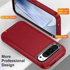 For Google Pixel 9 Pro Life Waterproof Rugged PC + Silicone Phone Case(Red + Black) - 3