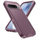 For Google Pixel 9 Life Waterproof Rugged PC + Silicone Phone Case(Purple + Pink) - 2