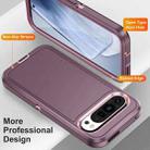 For Google Pixel 9 Life Waterproof Rugged PC + Silicone Phone Case(Purple + Pink) - 3