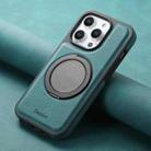 For iPhone 14 / 13 Denior A14 Skin Feel Rotating Holder MagSafe Phone Case(Blue) - 2