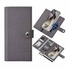 For Samsung Galaxy S24 Ultra 5G ViLi GHA-C Series RFID MagSafe Magnetic Flip Leather Phone Case(Grey) - 1