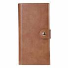 For iPhone 16 ViLi GVB Series MagSafe Magnetic RFID Leather Phone Case(Brown) - 2