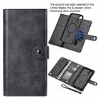 For iPhone 16 Plus ViLi GVB Series MagSafe Magnetic RFID Leather Phone Case(Black) - 1