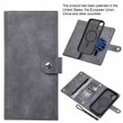 For iPhone 16 Plus ViLi GVB Series MagSafe Magnetic RFID Leather Phone Case(Grey) - 1