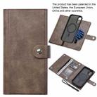 For iPhone 16 Plus ViLi GVB Series MagSafe Magnetic RFID Leather Phone Case(Coffee) - 1