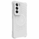 For OPPO Reno12 Global IMAK UC-6 Series Manbo Frosting Soft Phone Case(White) - 3