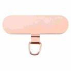 Oval Metal Mobile Phone Lanyard Fixing Gasket(Rose Gold) - 1