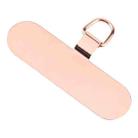 Oval Metal Mobile Phone Lanyard Fixing Gasket(Rose Gold) - 3