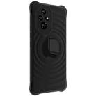 For Honor 200 IMAK UC-6 Series Manbo Frosting Soft Phone Case(Black) - 3