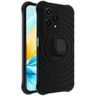 For Honor 200 Lite Global IMAK UC-6 Series Manbo Frosting Soft Phone Case(Black) - 1