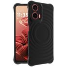 For Motorola Moto G35 5G IMAK UC-6 Series Manbo Frosting Soft Phone Case(Black) - 1