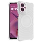 For Motorola Moto G55 5G IMAK UC-6 Series Manbo Frosting Soft Phone Case(White) - 1