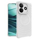 For Redmi Note 14 5G IMAK UC-6 Series Manbo Frosting Soft Phone Case(White) - 1
