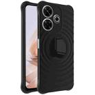 For Xiaomi Poco M6 4G  IMAK UC-6 Series Manbo Frosting Soft Phone Case(Black) - 1