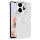 For Xiaomi Poco M6 4G  IMAK UC-6 Series Manbo Frosting Soft Phone Case(White) - 1