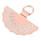 Fan-shaped Metal Mobile Phone Lanyard Fixing Gasket(Rose Gold) - 3