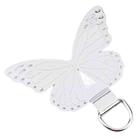 Butterfly Metal Mobile Phone Lanyard Fixing Gasket(Silver) - 2