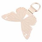 Butterfly Metal Mobile Phone Lanyard Fixing Gasket(Gold) - 3