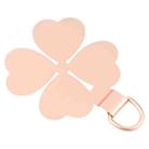 Four-leaf Metal Mobile Phone Lanyard Fixing Gasket(Rose Gold) - 2