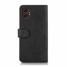 For Samsung Galaxy XCover7 Pro Cow Texture Flip Leather Phone Case(Black) - 3