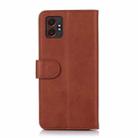 For Samsung Galaxy XCover7 Pro Cow Texture Flip Leather Phone Case(Brown) - 3