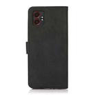 For Samsung Galaxy XCover7 Pro KHAZNEH Matte Texture Leather Phone Case(Black) - 3