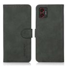 For Samsung Galaxy XCover7 Pro KHAZNEH Matte Texture Leather Phone Case(Green) - 1