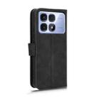 For Redmi K70 Ultra Skin Feel Magnetic Flip Leather Phone Case(Black) - 3