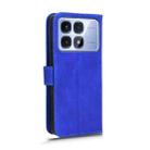 For Redmi K70 Ultra Skin Feel Magnetic Flip Leather Phone Case(Blue) - 3