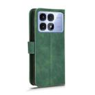 For Redmi K70 Ultra Skin Feel Magnetic Flip Leather Phone Case(Green) - 3