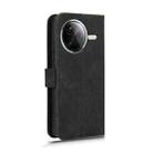 For Redmi K80 Pro Skin Feel Magnetic Flip Leather Phone Case(Black) - 3