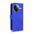 For Redmi K80 Pro Skin Feel Magnetic Flip Leather Phone Case(Blue) - 3