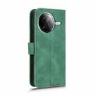 For Redmi K80 Pro Skin Feel Magnetic Flip Leather Phone Case(Green) - 3