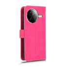 For Redmi K80 Pro Skin Feel Magnetic Flip Leather Phone Case(Rose Red) - 3