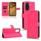 For Redmi A5 4G 173.3mm Skin Feel Magnetic Flip Leather Phone Case(Rose Red) - 1