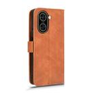 For Redmi A5 4G 173.3mm Skin Feel Magnetic Flip Leather Phone Case(Brown) - 3