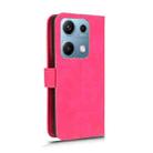 For Redmi Note 14S / Note 13 Pro 4G Skin Feel Magnetic Flip Leather Phone Case(Rose Red) - 3