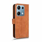 For Redmi Note 14S / Note 13 Pro 4G Skin Feel Magnetic Flip Leather Phone Case(Brown) - 3