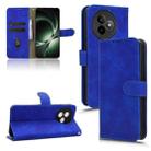 For Redmi K80 Ultra Skin Feel Magnetic Flip Leather Phone Case(Blue) - 1