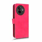 For Redmi K80 Ultra Skin Feel Magnetic Flip Leather Phone Case(Rose Red) - 3