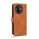 For Redmi K80 Ultra Skin Feel Magnetic Flip Leather Phone Case(Brown) - 3