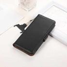 For Samsung Galaxy M35 Genuine Leather Mino Magnetic RFID Leather Phone Case(Black) - 2