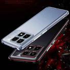 For Xiaomi Redmi K70 Ultra Aurora Series Lens Protector + Metal Frame Phone Case(Black Red) - 2