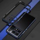 For Xiaomi Redmi K70 Ultra Aurora Series Lens Protector + Metal Frame Phone Case(Black Blue) - 1